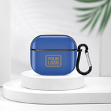 Custom Sky Blue Light Khaki AirPods Case (3rd Generation)