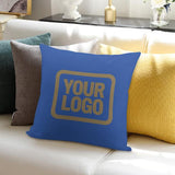 Custom Sky Blue Light Khaki Pillowcase