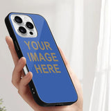 Custom Sky Blue Light Khaki Phone Case