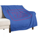 Custom Sky Blue Light Purple Blanket