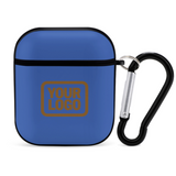 Custom Sky Blue Khaki AirPods Case