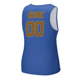 Custom Sky Blue Khaki Men's Tank Top
