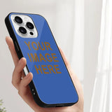 Custom Sky Blue Khaki Phone Case