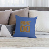 Custom Sky Blue Khaki Pillowcase