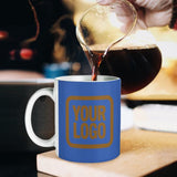 Custom Sky Blue Khaki Mug