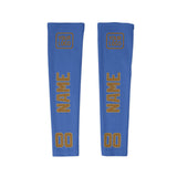 Custom Sky Blue Khaki Arm Sleeve