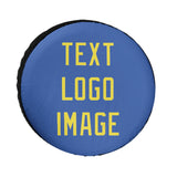 Custom Sky Blue Light Yellow Truck Tires