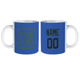 Custom Sky Blue Blue Mug