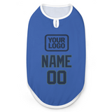 Custom Sky Blue Blue Pet Vest