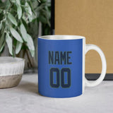 Custom Sky Blue Blue Mug