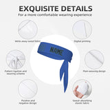 Custom Sky Blue Blue Headband