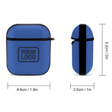 Custom Sky Blue Blue AirPods Case
