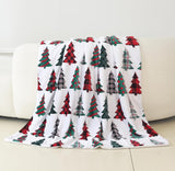 Blanket for Son Gifts, “Merry Christmas Trees”, From Parents, Christmas Birthday Holiday, Inspirational