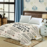 Mental Health Blanket for Gifts - My Mental Breakdown Blanket - From Family Friends, Birthday Christmas Everyday Encouragement, Inspirational Motivational