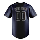 Custom Blue & Brown Colors Design Sports Baseball Jersey