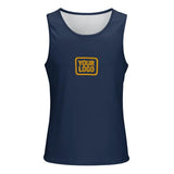Custom Blue Yellow Men's Tank Top