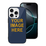 Custom Blue Yellow Phone Case