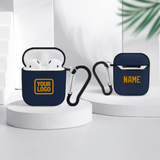 Custom Blue Yellow AirPods Case