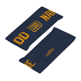 Custom Blue Yellow Sports headband