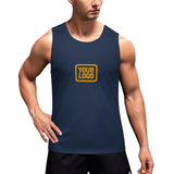 Custom Blue Yellow Men's Tank Top