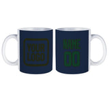 Custom Blue Green Mug