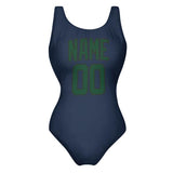 Custom Blue Green Swimsuit