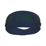 Custom Blue Green Sports headband