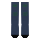 Custom Blue Green Knee-High Sock