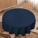 Custom Blue Green Round Table Cloth