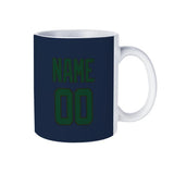 Custom Blue Green Mug