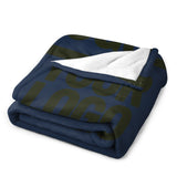 Custom Blue Olive Blanket