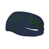 Custom Blue Green Sports headband