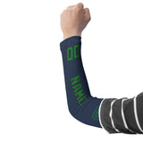 Custom Blue Emerald Green Arm Sleeve