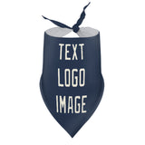 Custom Blue Cream Pet Scarf