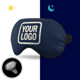Custom Blue Cream Sleep Mask