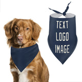 Custom Blue Cream Pet Scarf