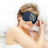 Custom Blue Cream Sleep Mask