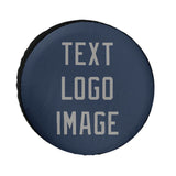 Custom Blue Gray Truck Tires