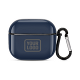 Custom Blue Dark Grey AirPods Case (3rd Generation)