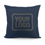 Custom Blue Dark Grey Pillowcase