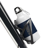 Custom Blue Dark Grey Sports Bottle