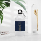 Custom Blue Dark Grey Sports Bottle