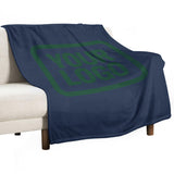 Custom Blue Green Blanket
