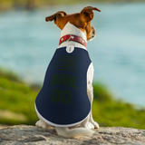 Custom Blue Dark Green Pet Vest