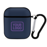 Custom Blue Light Purple AirPods Case