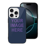 Custom Blue Light Purple Phone Case