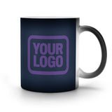 Custom Blue Light Purple Magic Mug