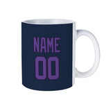 Custom Blue Light Purple Mug