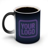 Custom Blue Light Purple Magic Mug