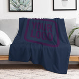 Custom Blue Purple Blanket